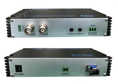 单路3G-SDI+音频+RS232无压缩光端机